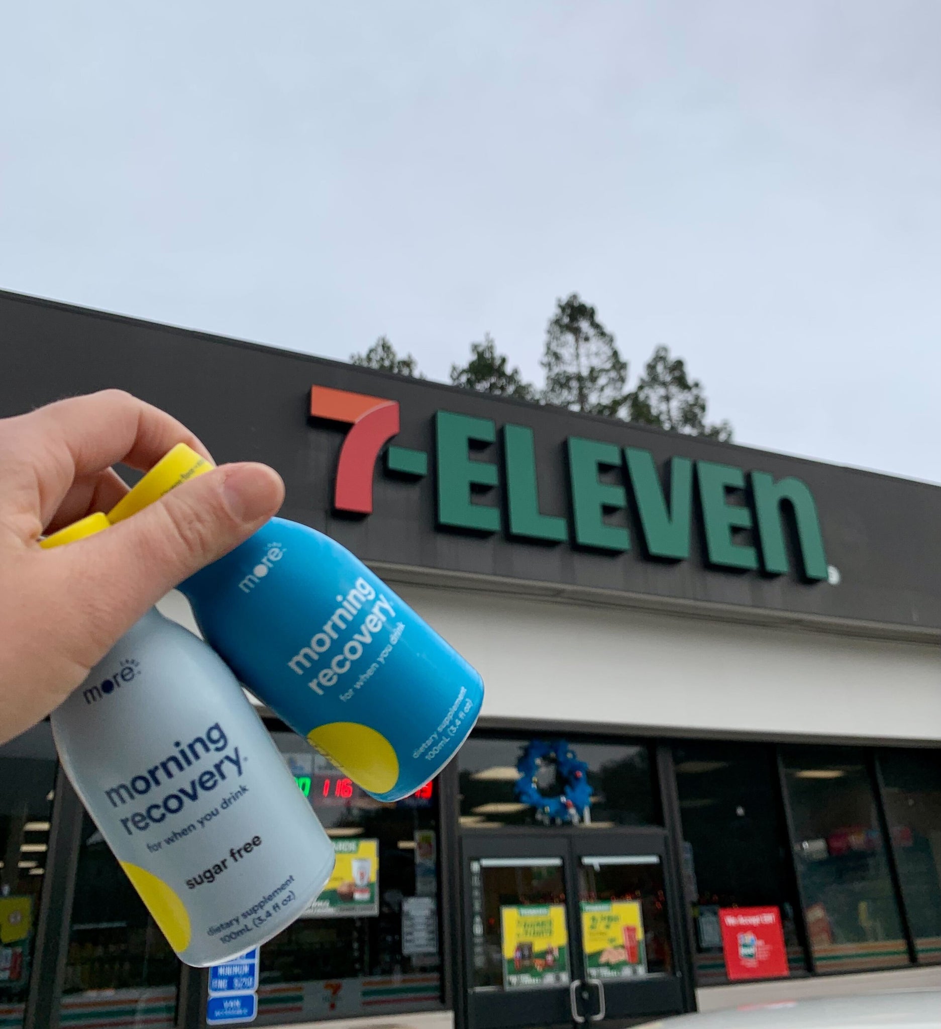 You can buy Morning Recovery at 7-Eleven in Chicago & Los Angeles.
