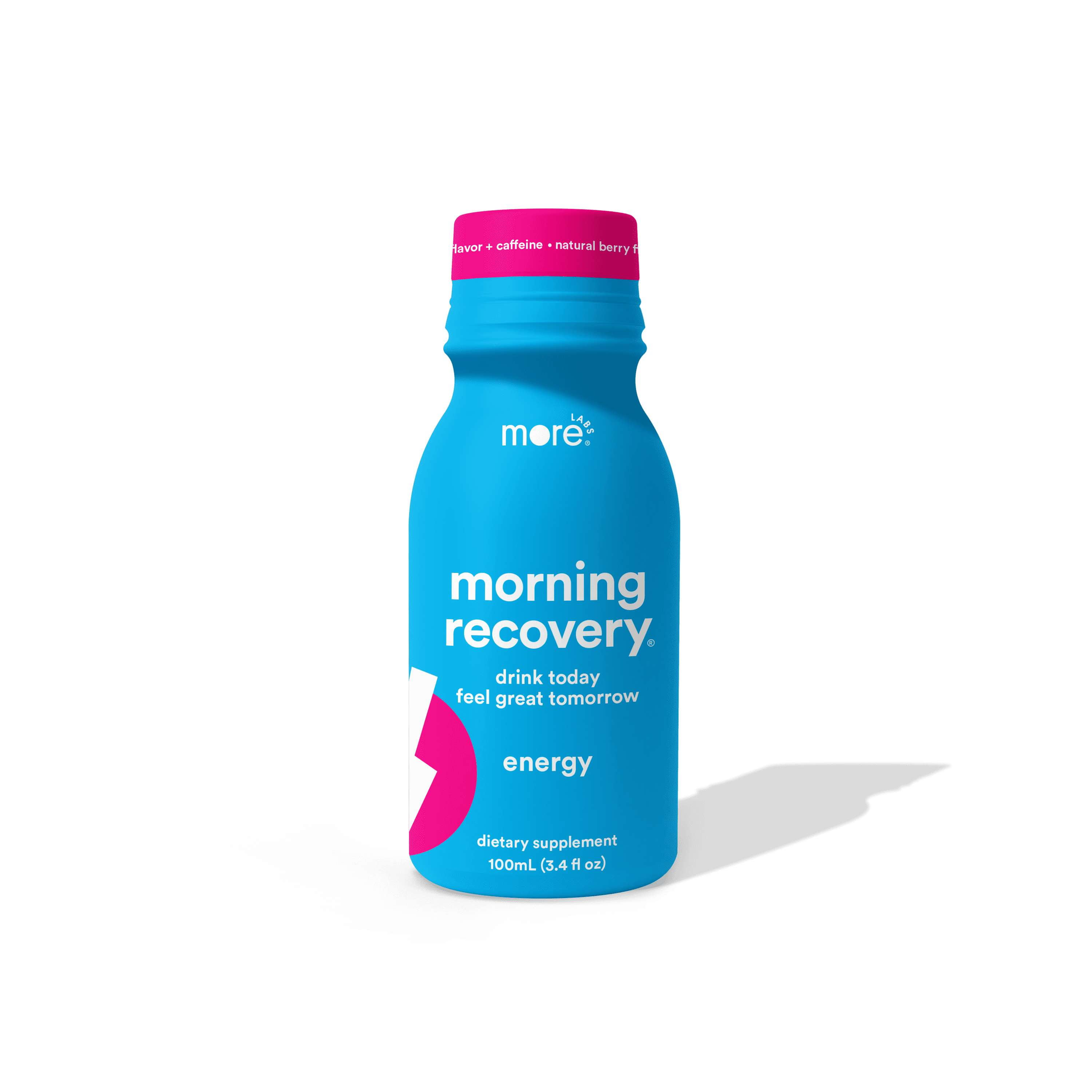 Morning Recovery + Energy: Milk Thistle Drink Proprietary Formulation to Hydrate While Drinking for Morning Recovery, Highly Soluble Liquid DHM, Berry Flavor - More Labs