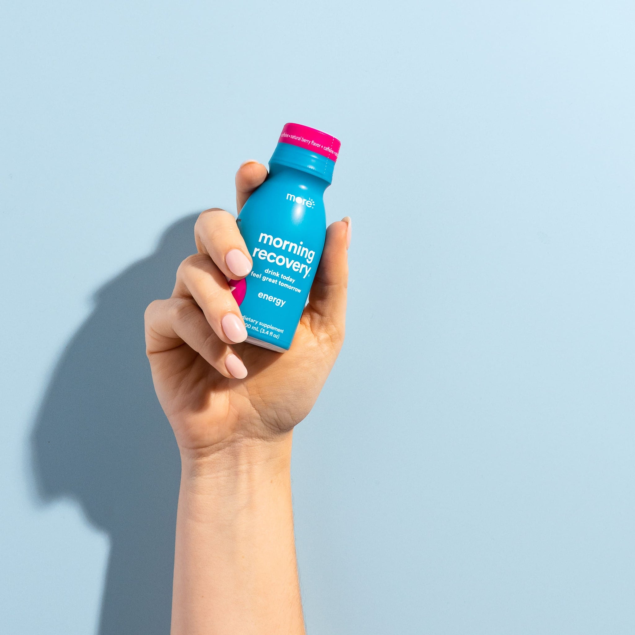Morning Recovery + Energy: Milk Thistle Drink Proprietary Formulation to Hydrate While Drinking for Morning Recovery, Highly Soluble Liquid DHM, Berry Flavor - More Labs